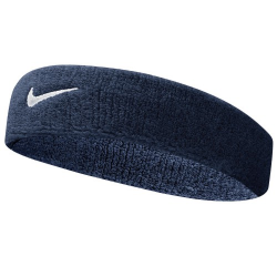 Galvos juosta Nike Swoosh tamsiai mėlyna NNN07416