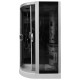 Garinė Dušo Kabina AMO-09914 Black Left 120x85x225