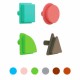 Geometrinių figūrėlių lentos elementai, 256 vnt. MASTERKIDZ