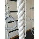 Gimnastikos sienelė KID-2 white