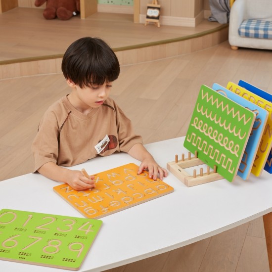 Grafomotorinė lenta skaičiams mokyti rašyti VIGA