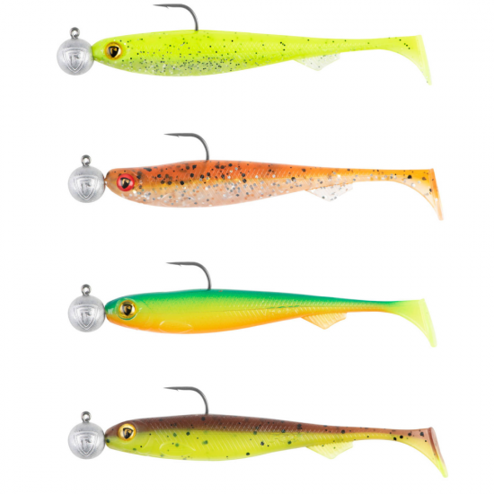 Guminukai Fox Rage Slick Shad UV 9cm 7g 4vnt Guminukai Fox Rage Slick Shad UV 9cm 7g 4vnt