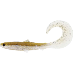 Guminukas Westin BullTeez CurlTail 14cm 15g Pearl Sand