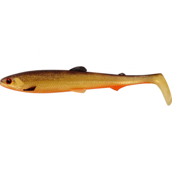 Guminukas Westin BullTeez ShadTail 18cm 53g Gold Rush