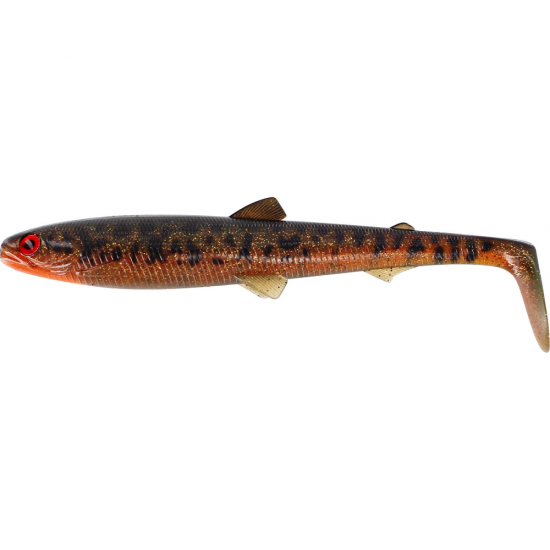 Guminukas Westin BullTeez ShadTail 18cm 53g Motoroil Burbot