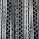 Hamako Braziliškas Fotelis 100x100 Juodai Baltas 1029634 Hamako Braziliškas Fotelis 100x100 Juodai Baltas 1029634
