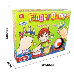 Įgūdžių žaidimas FINGER GAMES Spalvingi trintukai 4+ WOOPIE