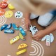 Įgūdžių žaidimas gyvūnų kaladėlėms FSC sertifikuotas TOOKY TOY