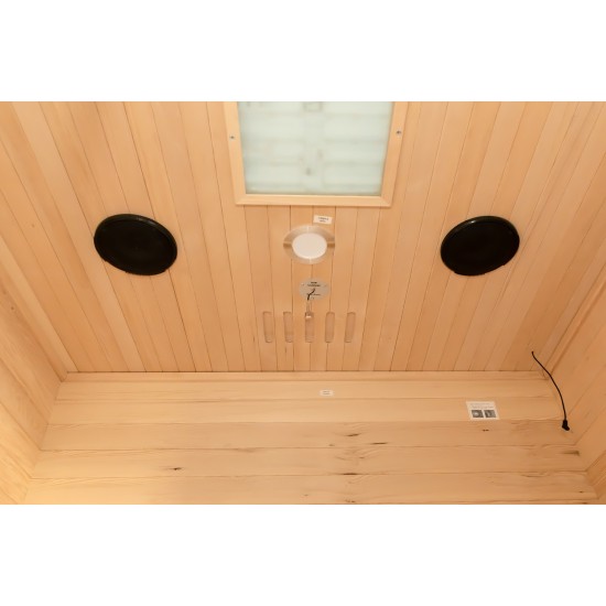 Infraraudonųjų Spindulių Pirtis AMO-EA2R 120x105x190 cm. Dvivietė