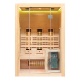 Infraraudonųjų spindulių pirtis su HARVIA 3,5 kW krosnele ir druskos akmeniu AMO-SW2 COMBO 130x110x190 cm Infraraudonųjų spindulių pirtis su HARVIA 3,5 kW krosnele ir druskos akmeniu AMO-SW2 COMBO 130x110x190 cm