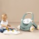 Interaktyvus vežimėlis su stūmikliu SMOBY Little Walker 3in1