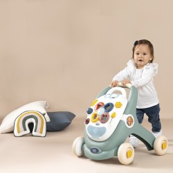 Interaktyvus vežimėlis su stūmikliu SMOBY Little Walker 3in1