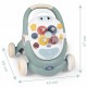Interaktyvus vežimėlis su stūmikliu SMOBY Little Walker 3in1