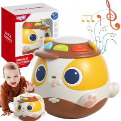 Interaktyvus žaislinis kamuolys šunims, muzikinis lavinamasis žaislas WOOPIE BABY