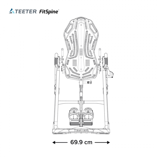 Inversinis Stalas TEETER FitSpine LX9 Inversinis Stalas TEETER FitSpine LX9