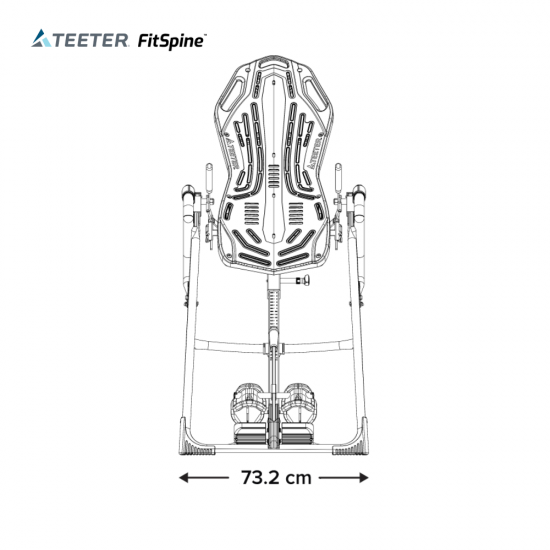 Inversinis Stalas TEETER FitSpine X3