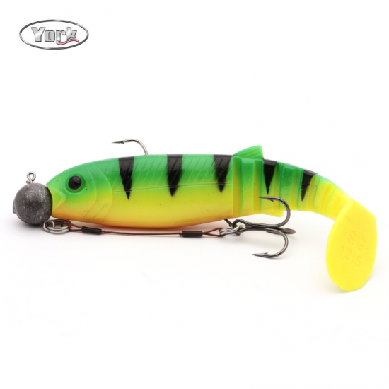 JIG Galvakablis YORK YPGK305 Su Papildomu Trišakiu 15g.-3/0