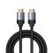 Kabelis DP HDMI 2.0m vienpusis tamsiai pilkas BASEUS