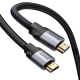 Kabelis DP HDMI 2.0m vienpusis tamsiai pilkas BASEUS