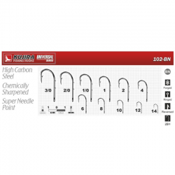 Kabliukai KUJIRA Universal 102BN Nr 4 10 vnt