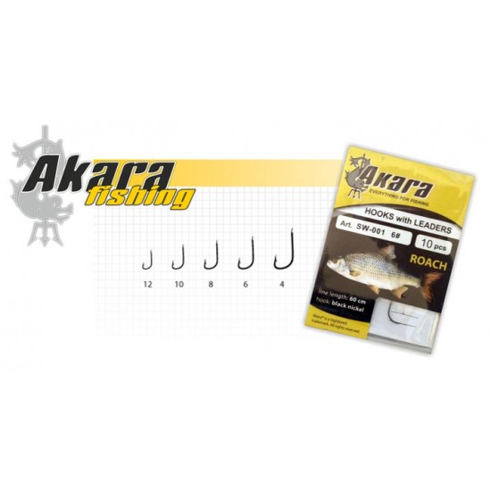 Kabliukai Su Pavadėliu Akara Roach SW-001 BN8