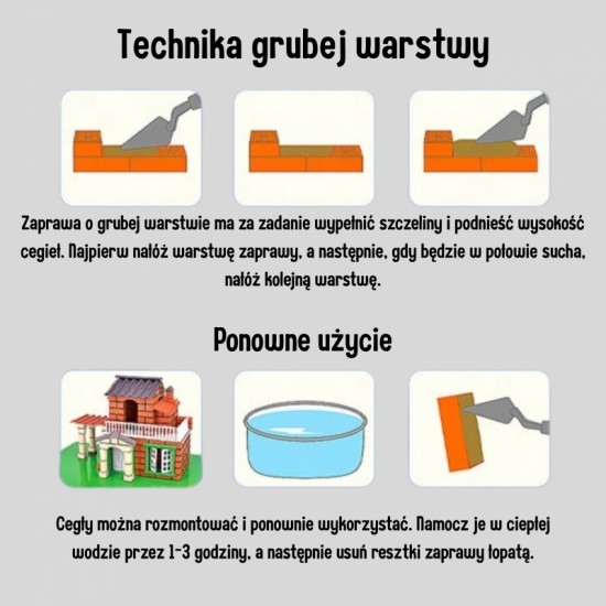 Kaladėlių konstravimo rinkinys - vila, 357 vnt. WOOPIE