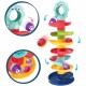 Kamuoliukų takelio spiralės rinkinys + 2 kamuoliukai WOOPIE BABY