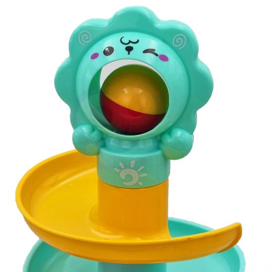 Kamuoliukų takelio spiralės rinkinys + 2 kamuoliukai WOOPIE BABY