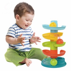Kamuoliukų takelio spiralės rinkinys + 3 kamuoliukai WOOPIE
