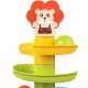 Kamuoliukų takelio spiralės rinkinys + 6 kamuoliukai WOOPIE BABY