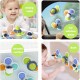 Keičiamas sensorinis žaislas „Space Spinner Pop-it“, 3 vnt. WOOPIE BABY