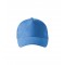Kepurė su snapeliu MALFINI 5P 307 Unisex, Azure blue 340g/m2