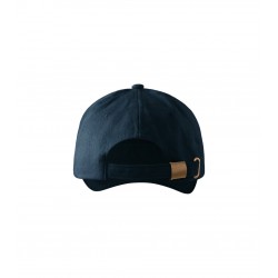 Kepurė su snapeliu MALFINI 5P 307 Unisex, blue 340g/m2