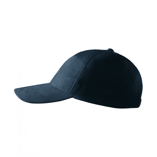 Kepurė su snapeliu MALFINI 5P 307 Unisex, blue 340g/m2