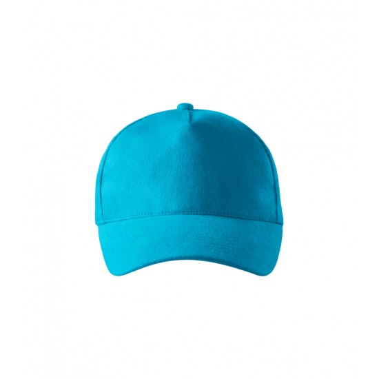 Kepurė su Snapeliu MALFINI 5P 307 Unisex, Blue Atoll 340g/m2