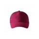 Kepurė su snapeliu MALFINI 5P 307 Unisex, Garnet 340g/m2