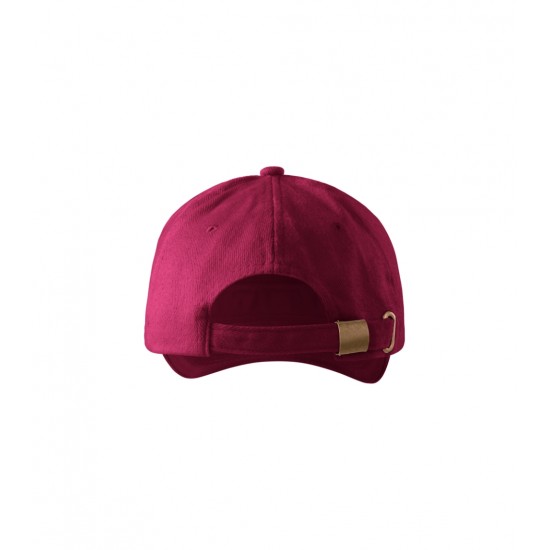 Kepurė su snapeliu MALFINI 5P 307 Unisex, Garnet 340g/m2