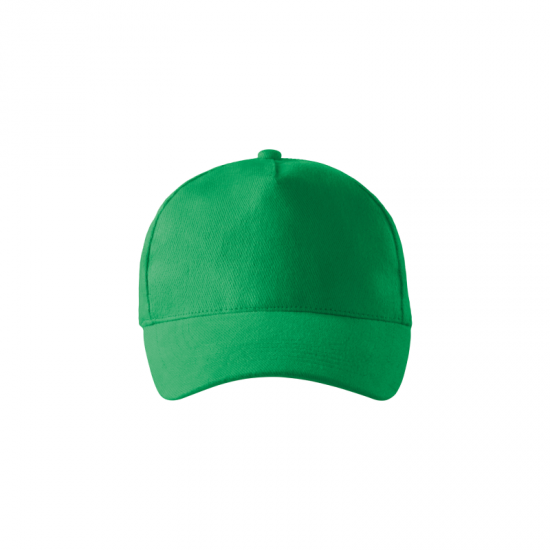 Kepurė su Snapeliu MALFINI 5P 307 Unisex, Kelly Green 340g/m2