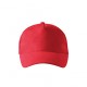 Kepurė su Snapeliu MALFINI 5P 307 Unisex, Raudona 340g/m2
