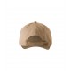 Kepurė su snapeliu MALFINI 5P 307 Unisex, Sand 340g/m2