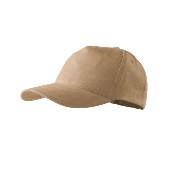 Kepurė su Snapeliu MALFINI 5P 307 Unisex, Sand 340g/m2