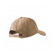 Kepurė su snapeliu MALFINI 5P 307 Unisex, Sand 340g/m2