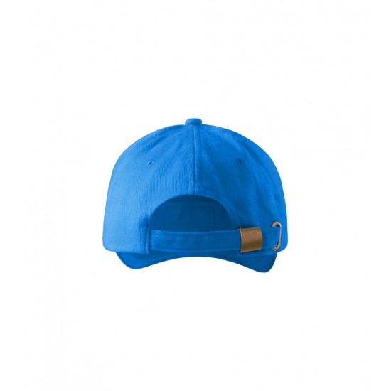 Kepurė su snapeliu MALFINI 5P 307 Unisex, Snorkel blue 340g/m2