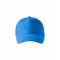 Kepurė su snapeliu MALFINI 5P 307 Unisex, Snorkel blue 340g/m2