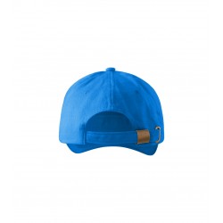 Kepurė su snapeliu MALFINI 5P 307 Unisex, Snorkel blue 340g/m2