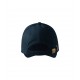 Kepurėle su snapeliu MALFINI Sandwich 6P Navy blue 340 g/m²