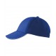 Kepurėle su snapeliu MALFINI Sandwich 6P Royal blue 340 g/m²