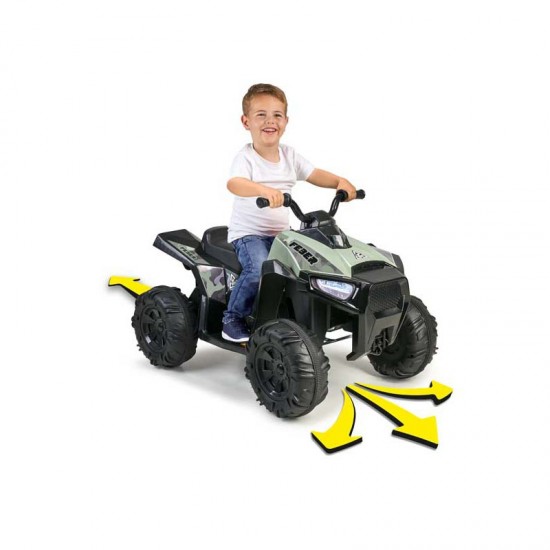Keturratis elektrinis automobilis 12VBoxer Moro FEBER