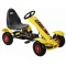 Keturratis Go-Kart F618, geltonas (4-10 metų)
