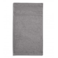 Kilpinis rankšluostis Malfini Organic antique silver 50x100cm. Ekologiškos medvilnės